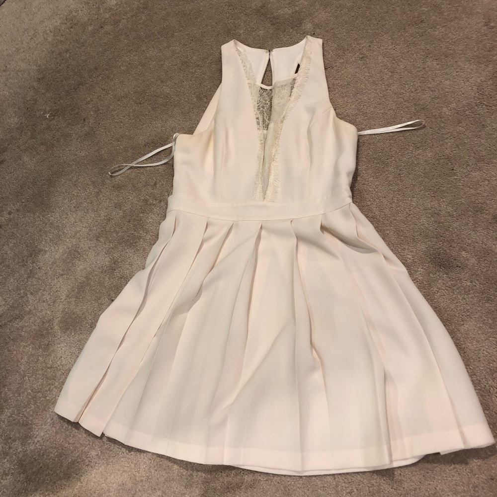 White formal dress